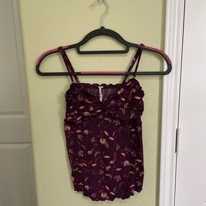 Vintage purple top